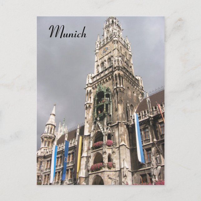 Carte Postale la cathédrale de munich (Devant)