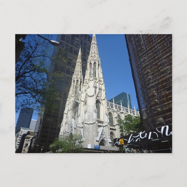 Carte Postale la cathédrale de patricks (Devant)