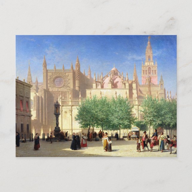 Carte Postale La cathédrale de Séville (Devant)