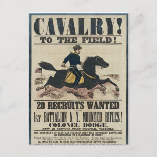 Carte Postale La cavalerie !