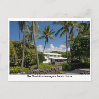 Carte Postale La Chambre de plage du directeur de plantation