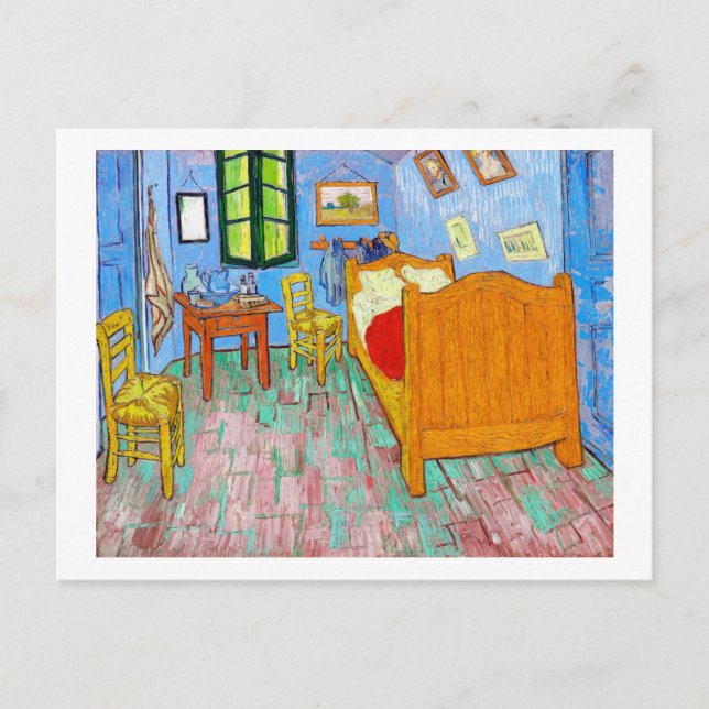 Carte Postale La Chambre, Van Gogh (Devant)