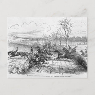 Carte Postale La chasse aux voleurs du pagnel Newport