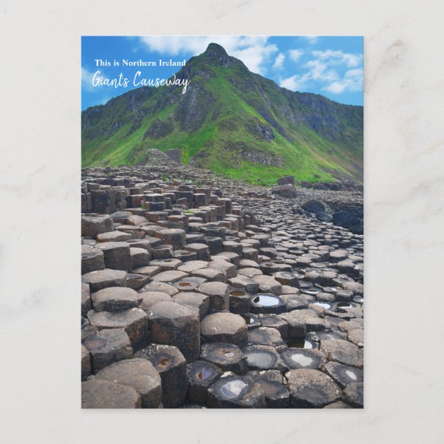 Carte Postale La Chaussée du Géant -Irlande du Nord (Devant)