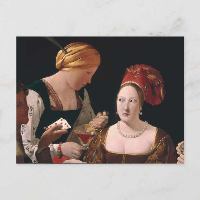 Carte Postale La Cheat avec l'As des Diamants (Devant)