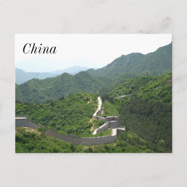 Carte Postale La Chine (Devant)