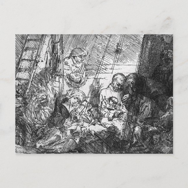 Carte Postale La circoncision, 1654 (Devant)