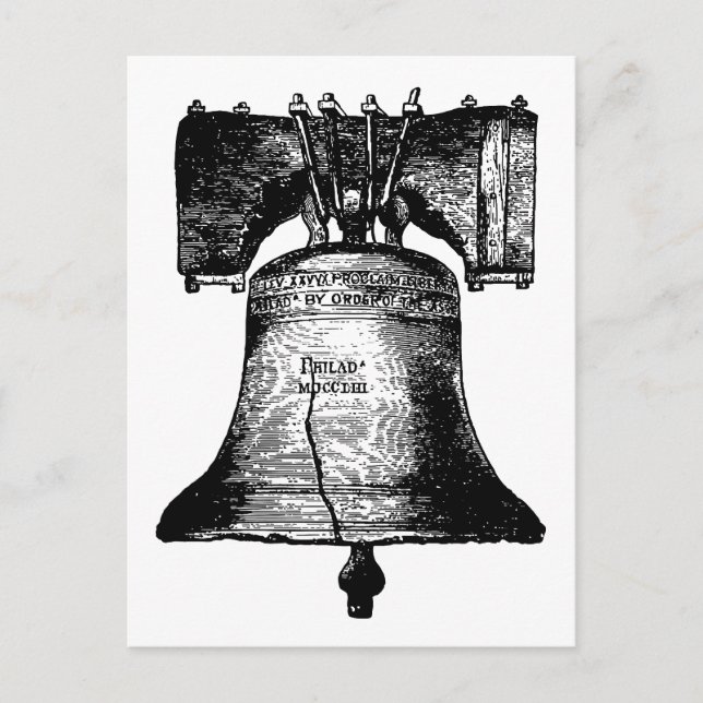 Carte Postale La Cloche de la liberté (Devant)