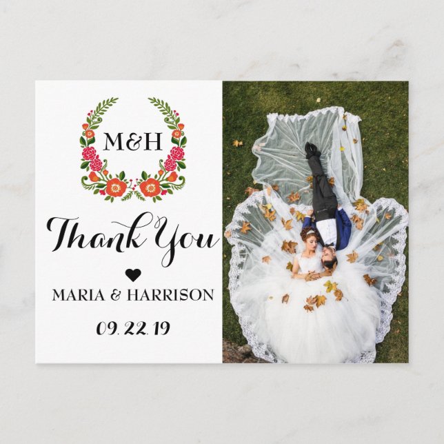 Carte Postale La collection de Mariages d'été de Bohême (Devant)