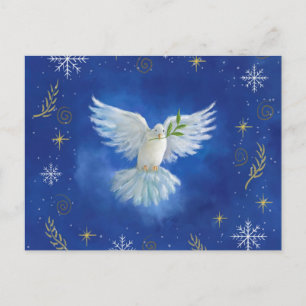 Carte Postale La colombe de la liberté, la paix sur terre