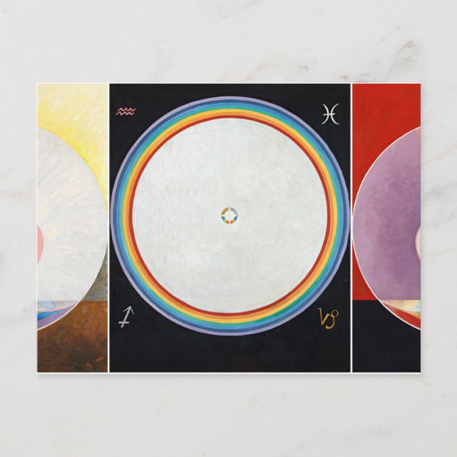 Carte Postale La Colombe, Groupe IX par Hilma af Klint (Devant)