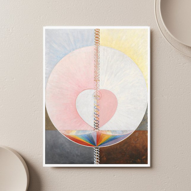 Carte Postale La Colombe, n° 1, Hilma af Klint  (Créateur téléchargé)
