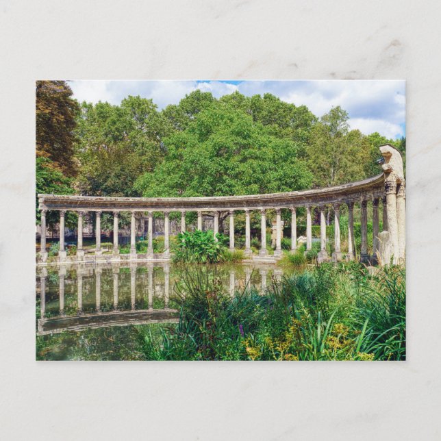 Carte Postale La colonnade dans le Parc Monceau - Paris, France (Devant)