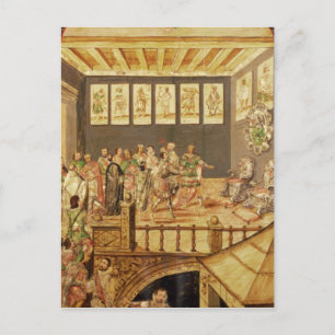 Carte Postale La conquête du Mexique