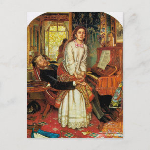 Carte Postale La conscience de l'éveil par William Holman Hunt