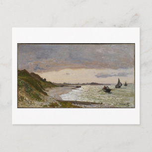 Carte Postale La Côte à Sainte-Adresse, 1864