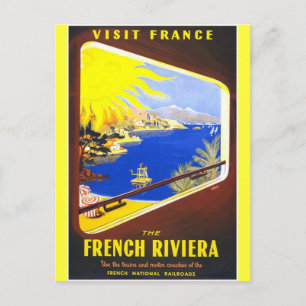 Carte Postale La Côte d'Azur