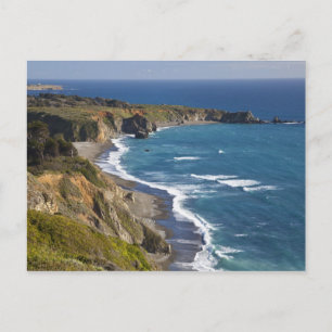 Carte Postale La côte de Big Sur en Californie, États-Unis