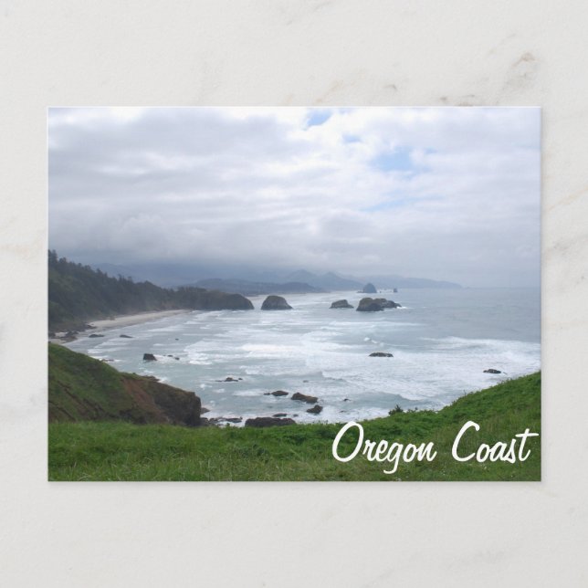 Carte Postale La côte de l'Oregon (Devant)