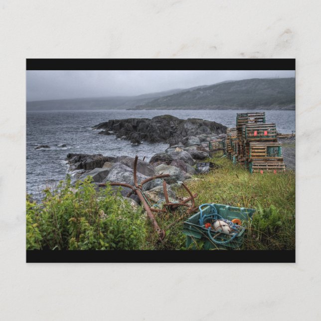 Carte Postale La côte des pêcheurs (Devant)