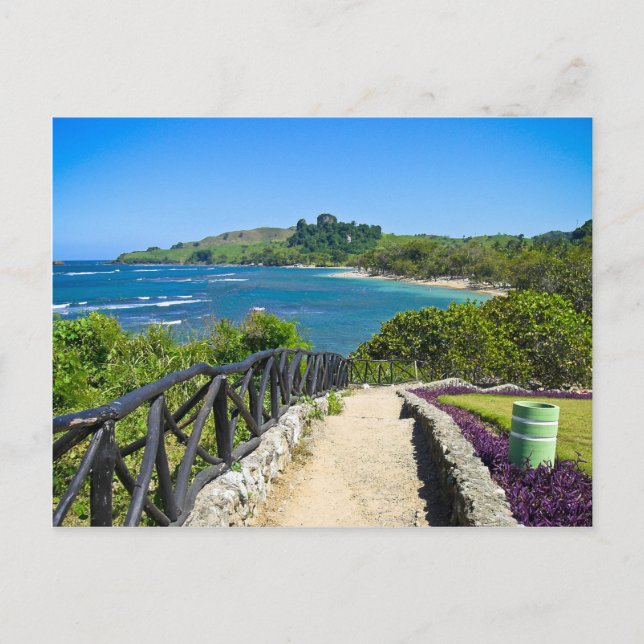 Carte Postale La côte dominicaine (Devant)