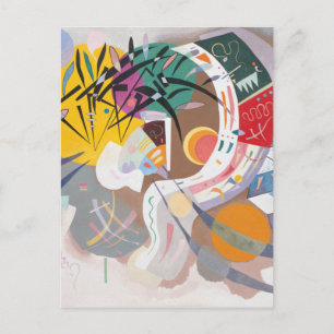 Carte Postale La courbe dominante de Kandinsky Abstraite