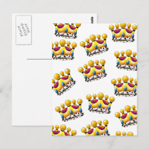 Carte Postale La couronne du roi