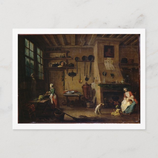 Carte Postale La cuisine bourgeoise (Devant)