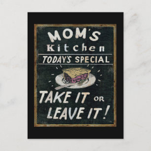 Carte Postale La cuisine de maman