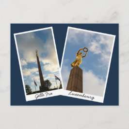 Carte Postale La Dame d'or du Luxembourg