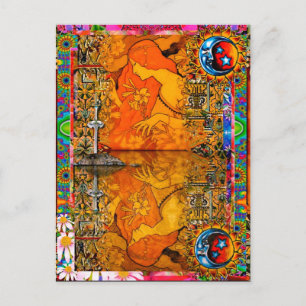 Carte Postale La Dame Du Lac