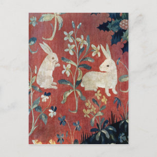 Carte Postale La Dame et la licorne : 'Goût'