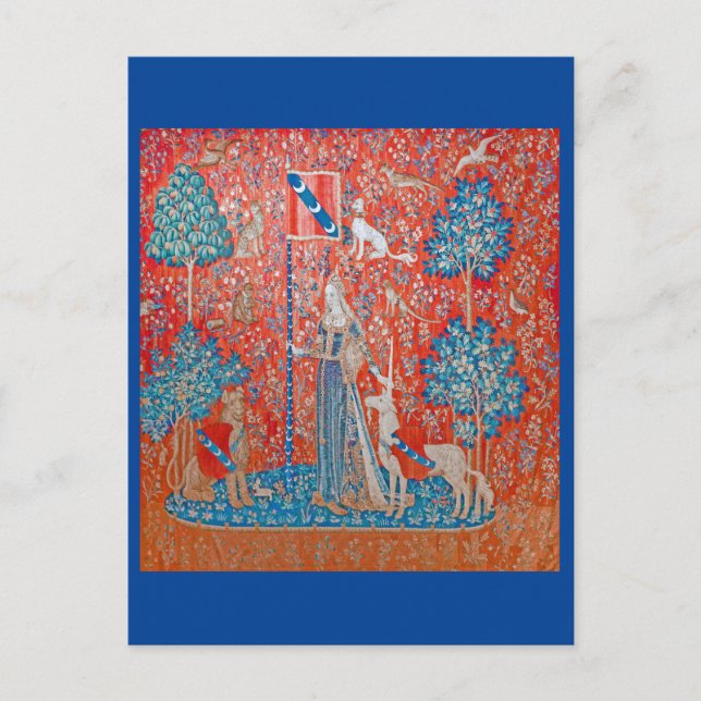 Carte Postale La Dame et la licorne / Touch (Devant)
