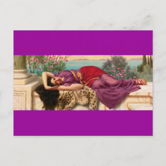 Carte Postale La Dame Grecque - Godward