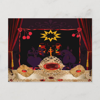 Carte Postale La danse cerise
