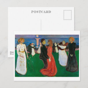 Carte Postale La Danse de la vie Edvard Munch
