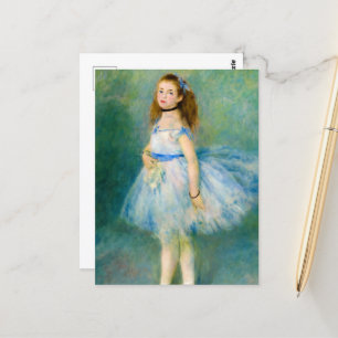 Carte Postale La danseuse de Pierre-Auguste Renoir