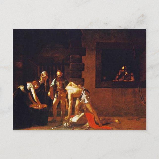 Carte Postale La Décapitation De Jean Le Baptiste Pour L'Oratoir (Devant)