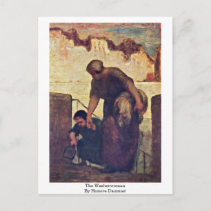 Carte Postale La Déchaîne De Honore Daumier