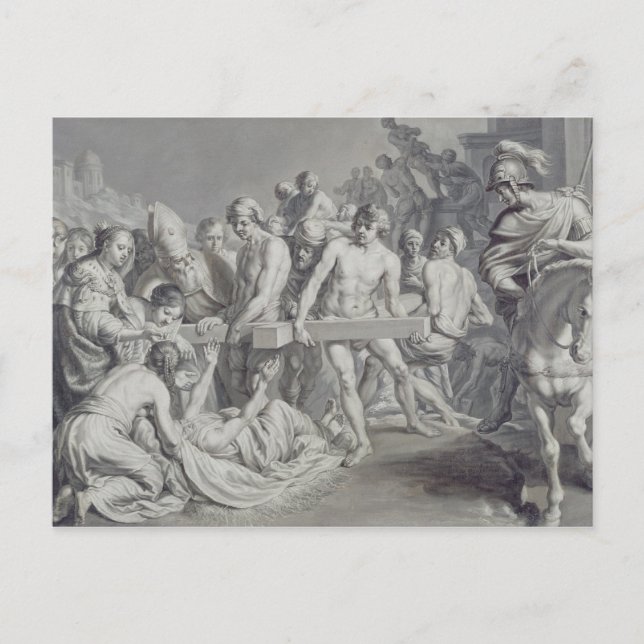 Carte Postale La découverte de la vraie croix (Devant)