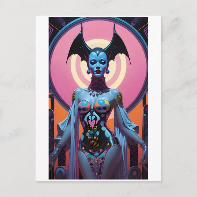 Carte Postale La Déesse De La Chauve-Feu Vous Permettra De Gross (Devant)