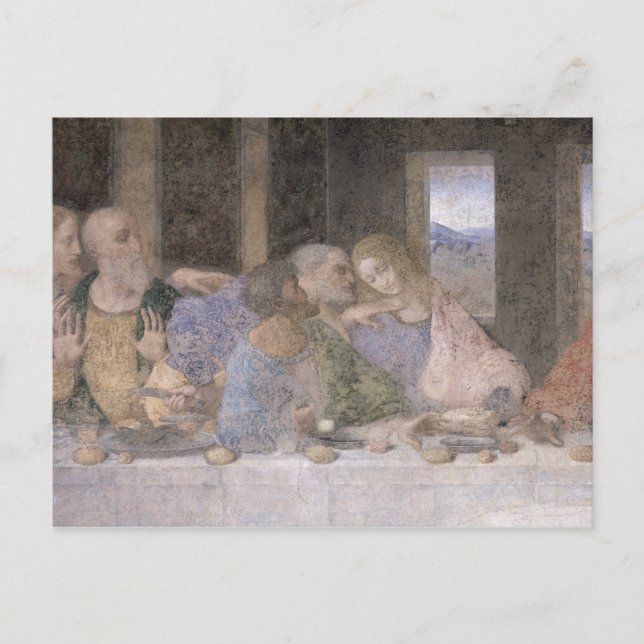 Carte Postale La Dernière Cène, 1495-97 3 (Devant)