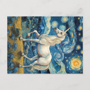 Carte Postale La Dernière licorne