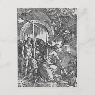Carte Postale La descente du Christ dans Limbo