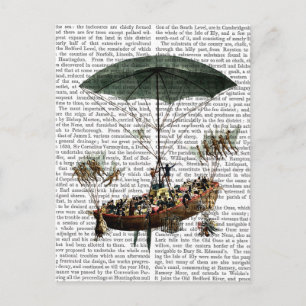 Carte Postale La Diligence Et Les Créatures Volantes