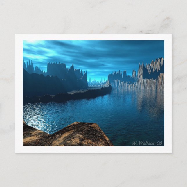 Carte Postale La_Diving_Rock_by_Jellaboom (Devant)