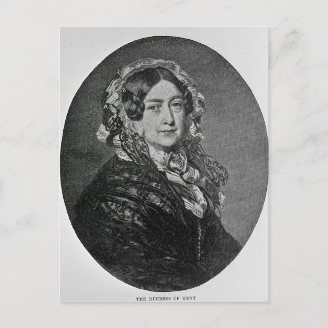 Carte Postale La duchesse de Kent (Devant)