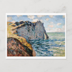 Carte Postale La falaise d'Aval, Monet