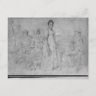 Carte Postale La famille Forestier, 1806