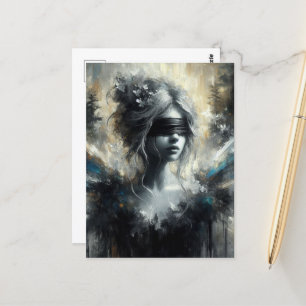 Carte Postale La Fée au berceau